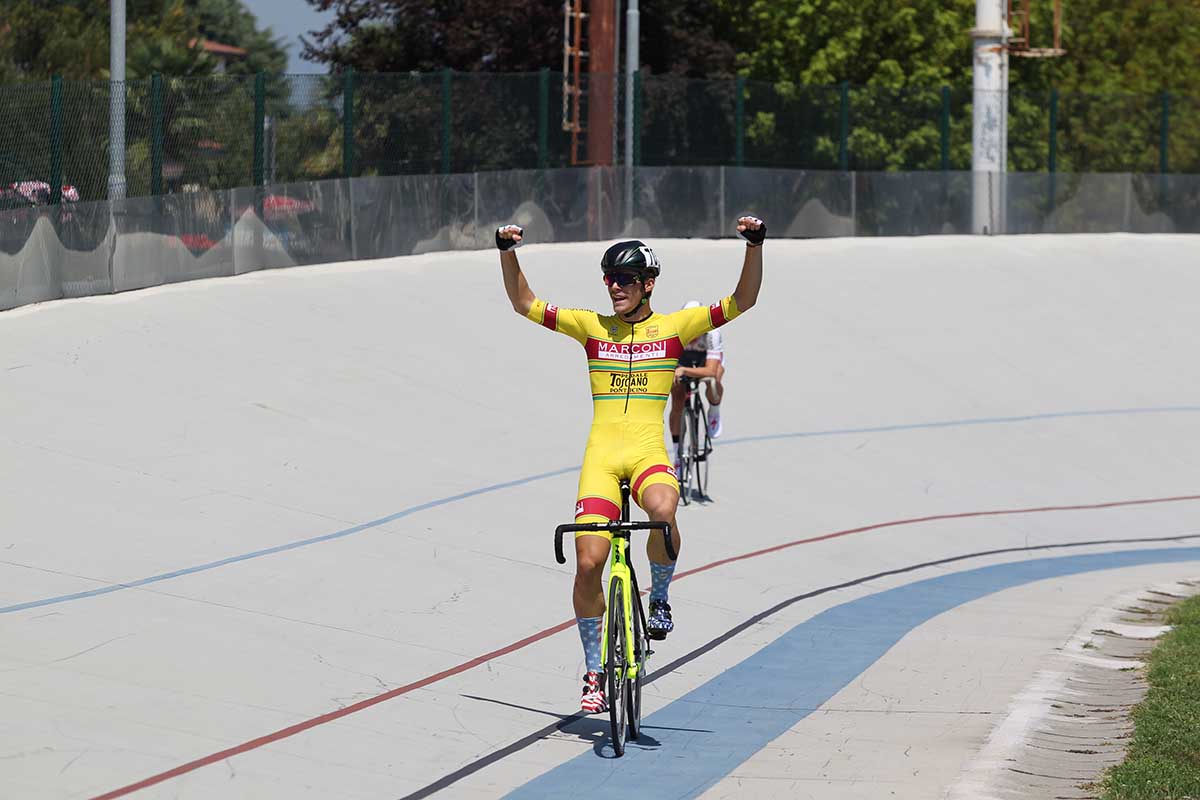 Francesco Della Lunga è campione italiano della Velocità Allievi 