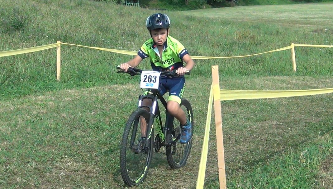 Gioele Bonalumi in azione