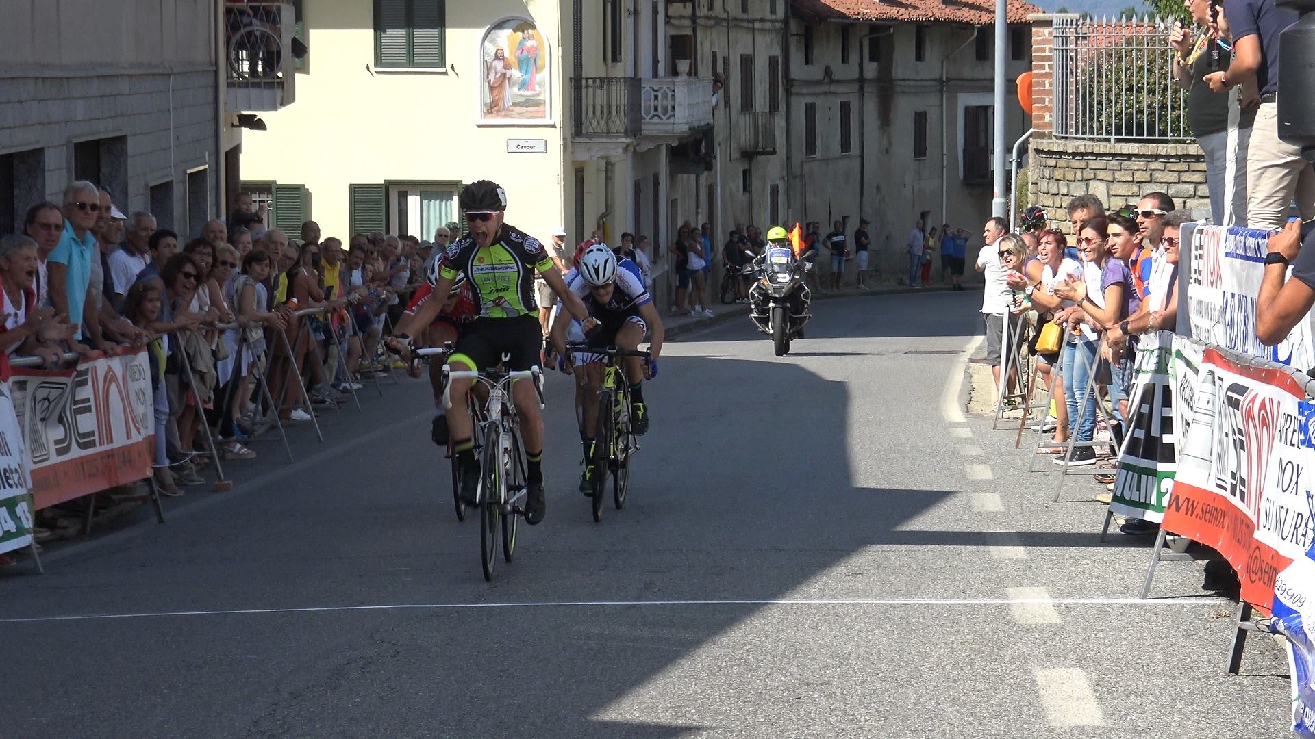 Stefano Rizza vince la gara Allievi di Bollengo