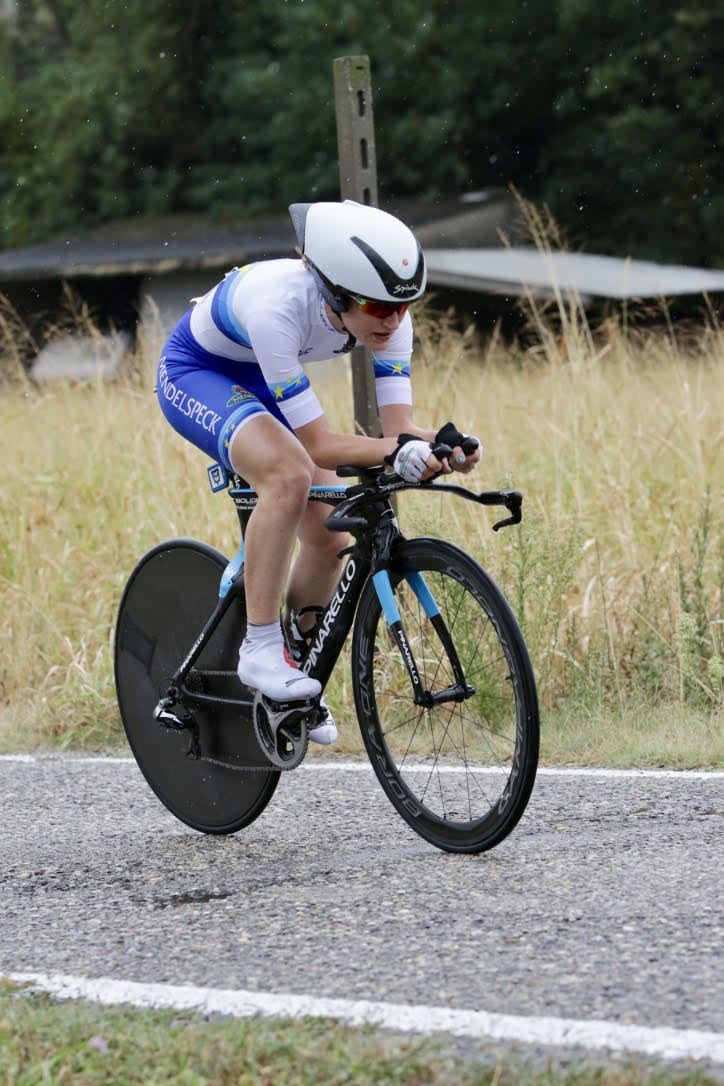 La campionessa europea Elena Pirrone vince la cronometro Donne Junior di Valeggio sul Mincio