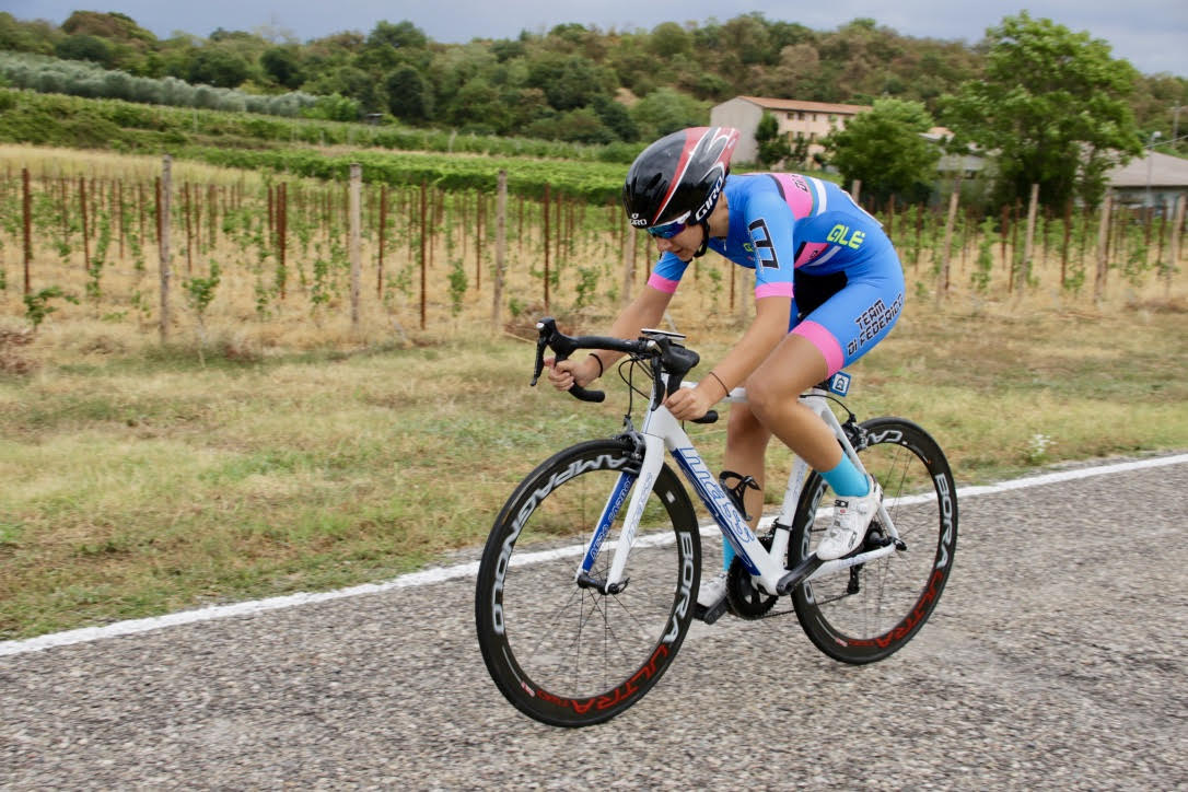 Noemi Lucrezia Eremita vince la cronometro Donne Allieve di Valeggio sul Mincio
