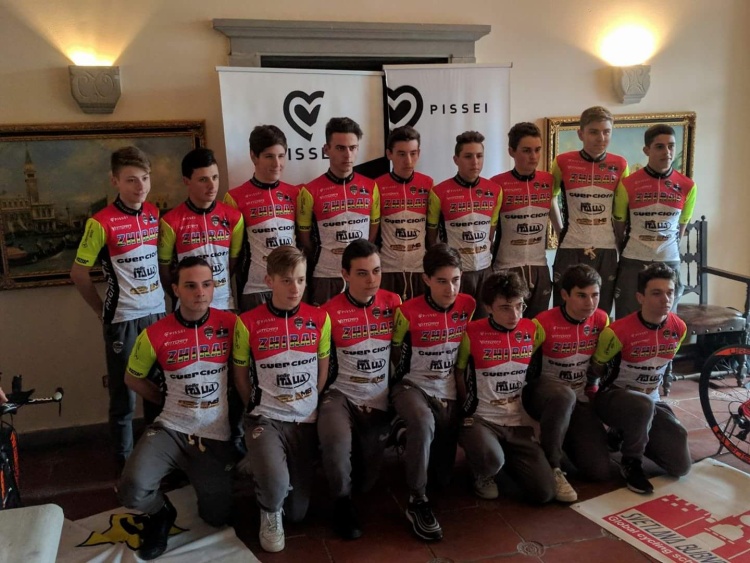 Zhiraf Guerciotti Selle Italia, la squadra Juniores 2018