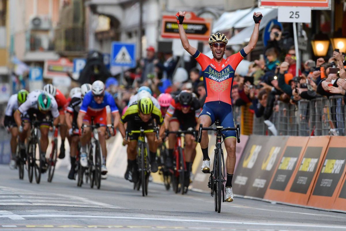 Vincenzo Nibali vince la Milano-Sanremo 2018