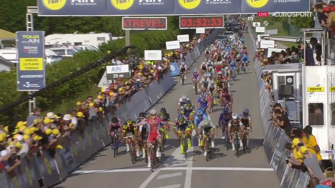 Hugo Hofstetter vince la prima tappa del Tour de l'Ain