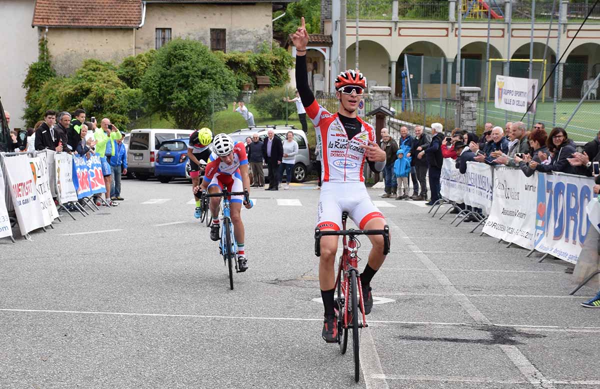 Gabriel Venuti vince a Cellio