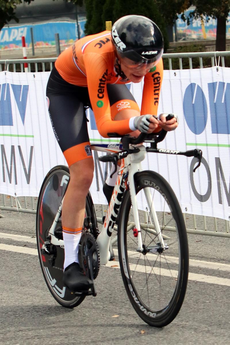 Rozemarijn Ammerlaan campionessa del mondo a cronometro Donne Junior a Innsbruck 2018