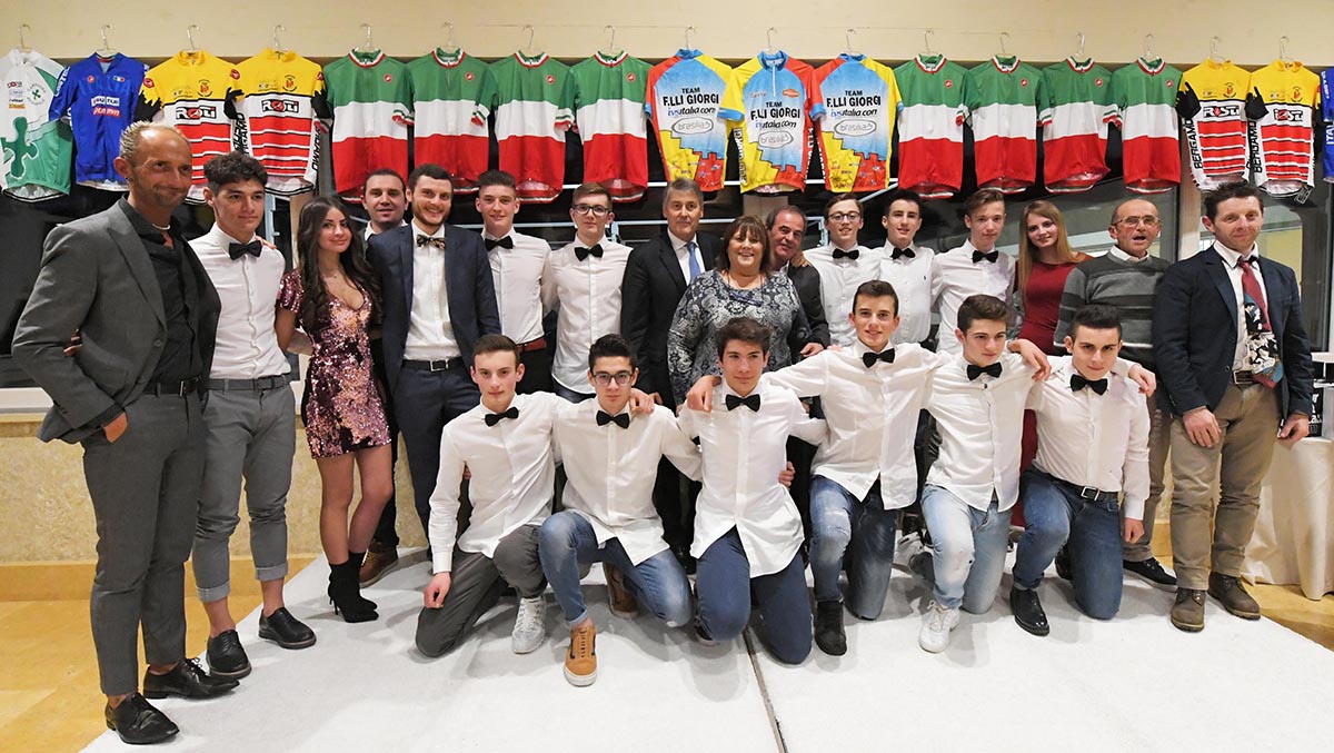 La squadra Allievi del Team Giorgi 2019