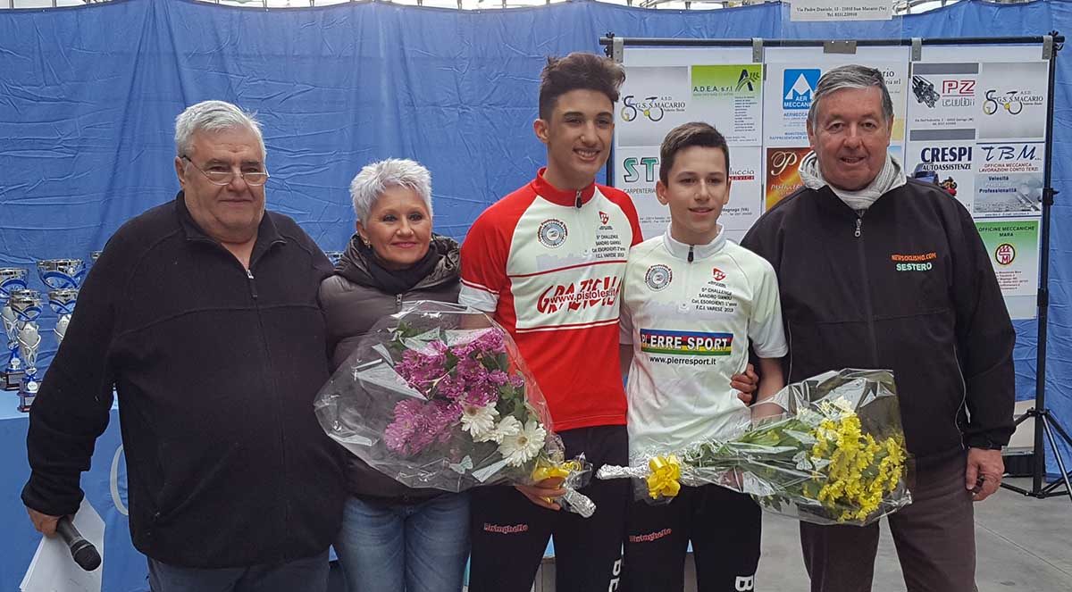 Francesco Guerino e Juan David Sierra, entrambi della Ciclistica Biringhello, sono i primi leader quinta edizione del Memorial Sandro Gianoli