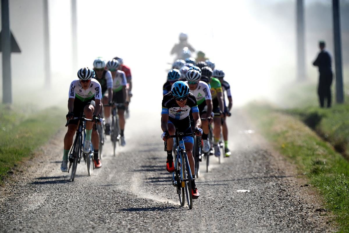 Un passaggio della Strade Bianche di Romagna