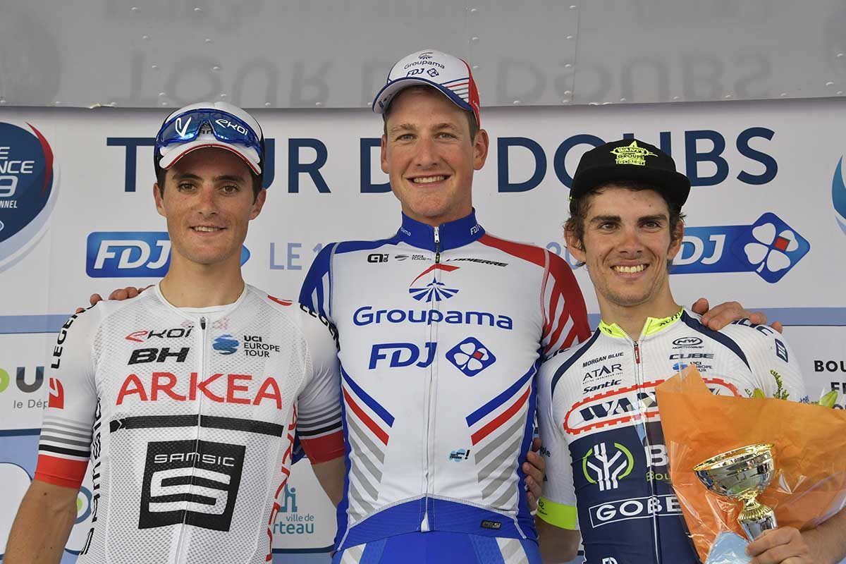 Il podio del Tour du Doubs 2019