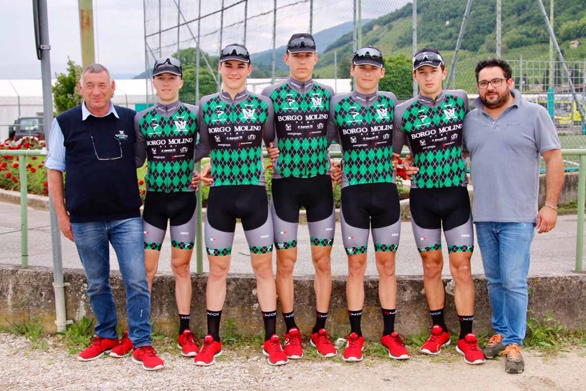 I ragazzi della Borgo Molino Rinascita Ormelle (foto Photobicicailotto)