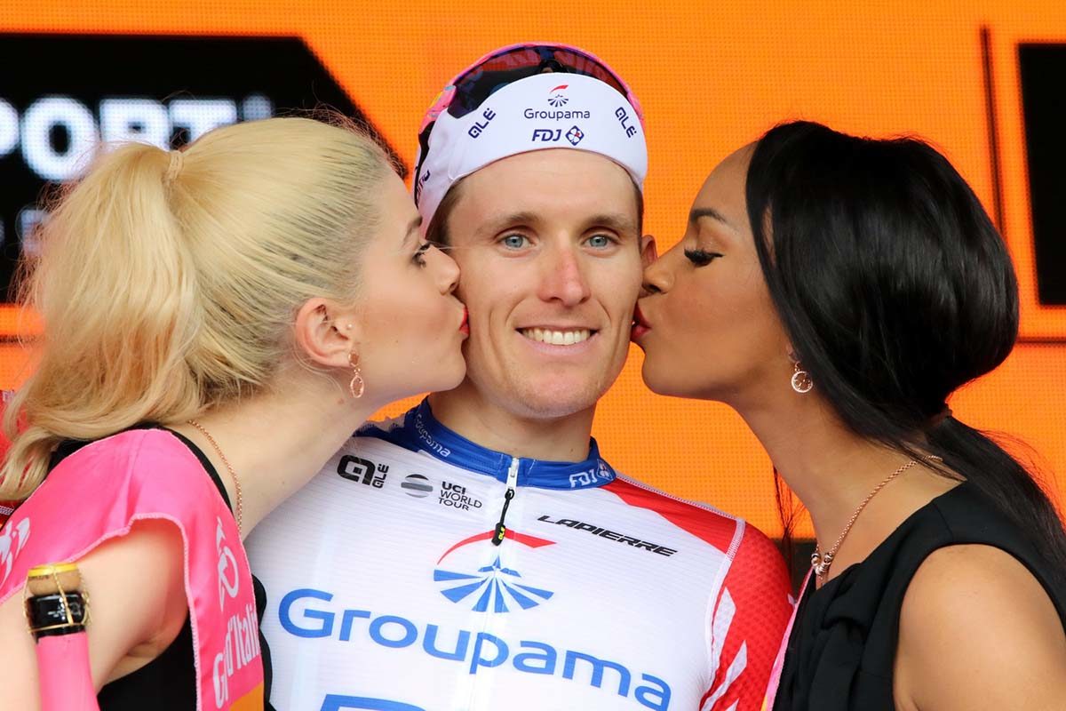 Arnaud Demare vincitore della decima tappa del Giro d'Italia 