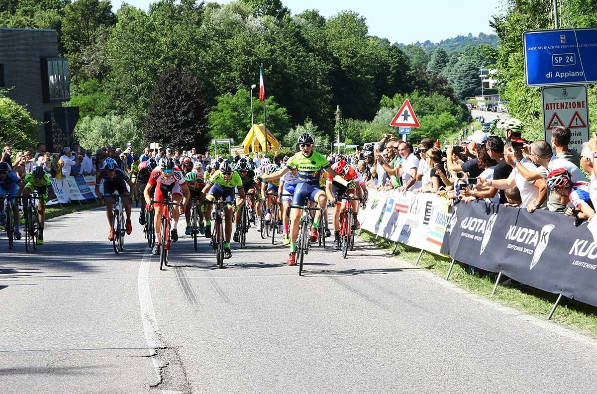La vittoria di Andrea Rinaldi al Campionato Lombardo di Villa Guardia (foto Berry)