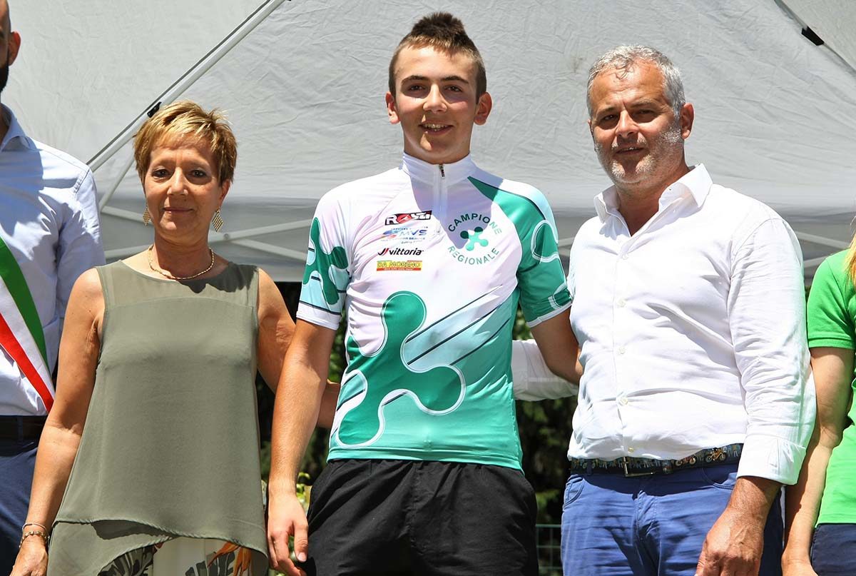 Daniele Bono campione lombardo Esordienti 2° anno (foto Berry)