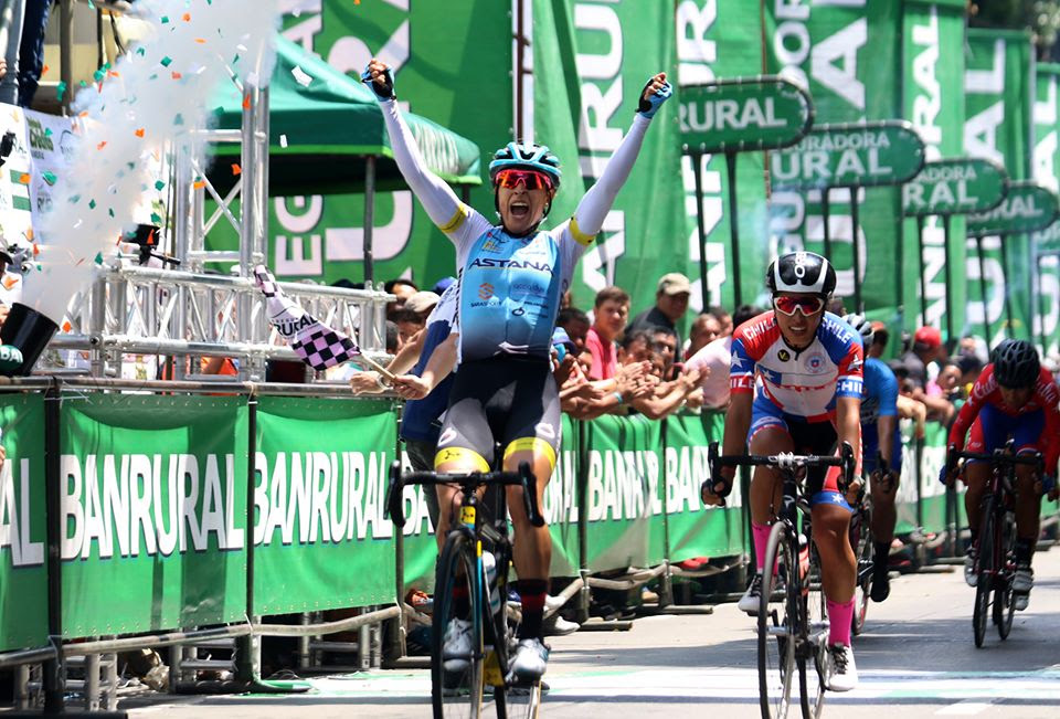 Arlenis Sierra vince la quinta tappa della Vuelta Femenina a Guatemala 2019 (foto Federación Guatemalteca de Ciclismo)
