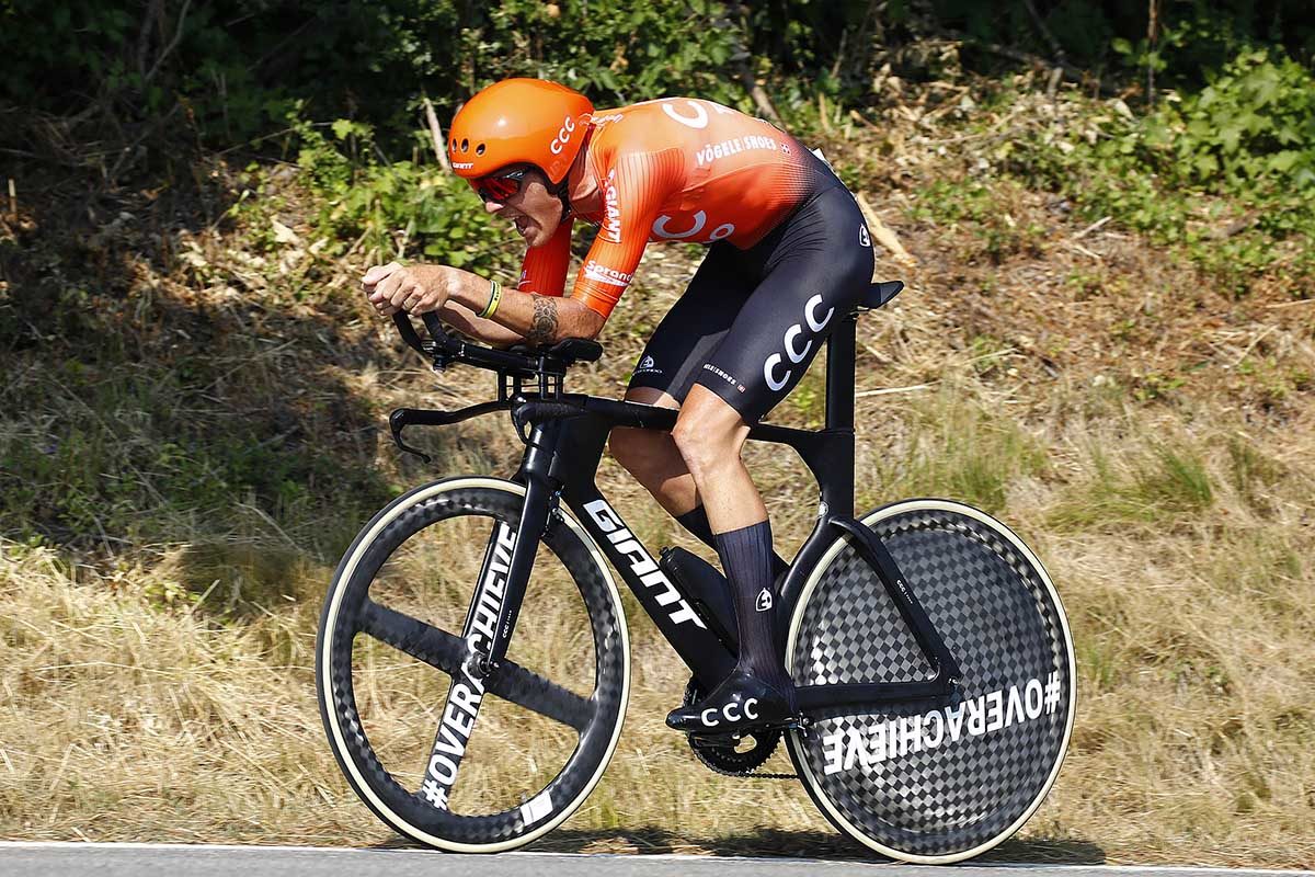 Alessandro De Marchi in azione al Campionato Italiano a cronometro professionisti (foto BettiniPhoto)