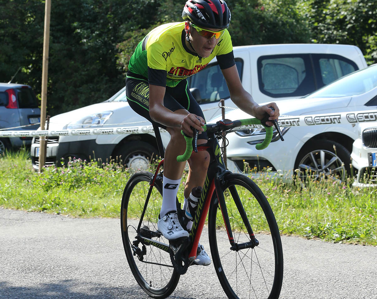 Samuele Bonetto in azione (foto Soncini)