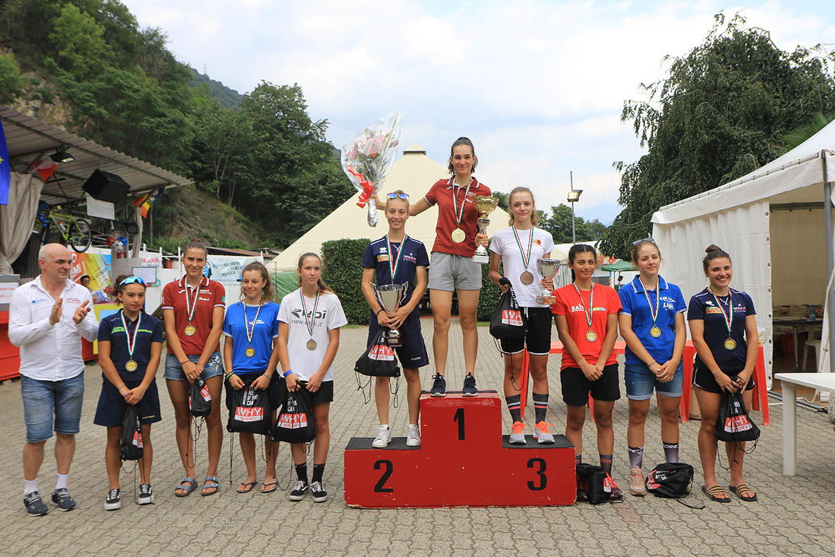 Premiazione Donne Allieve a Villadossola (foto Fabiano Ghilardi)