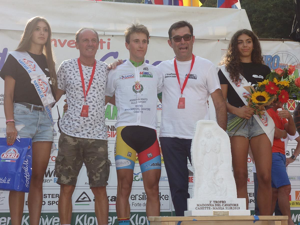 Alessio Martinelli vincitore della terza tappa del Giro della Lunigiana (foto Roberto Fruzzetti)