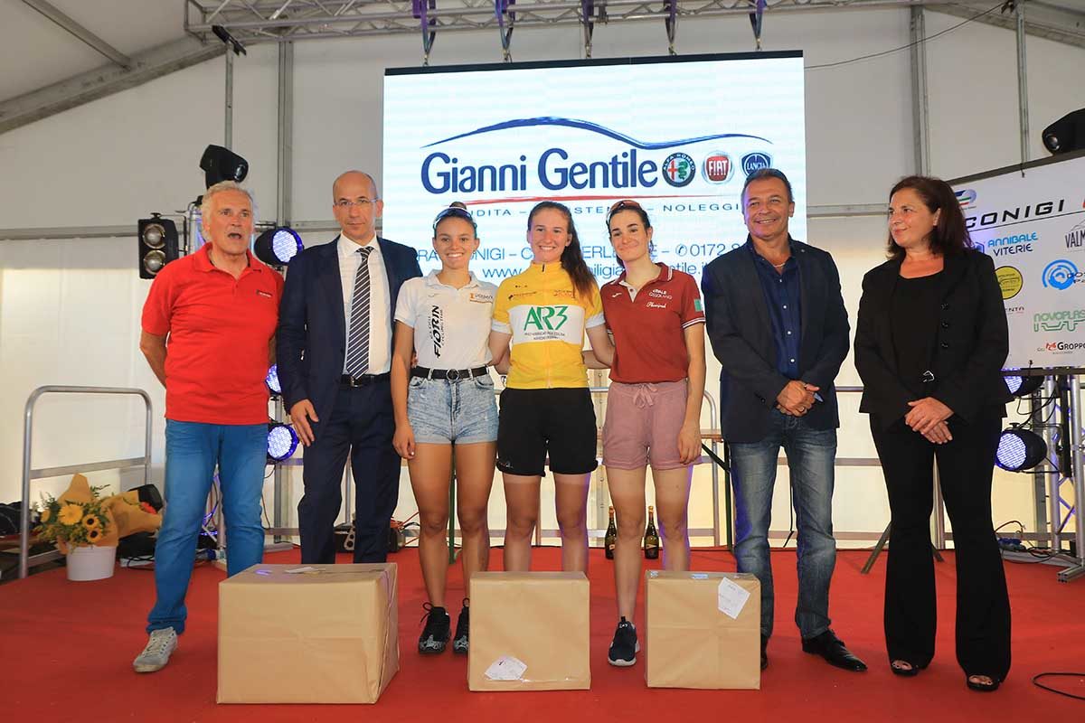 Premiazione finale Donne Allieve a Racconigi (foto Fabiano Ghilardi)