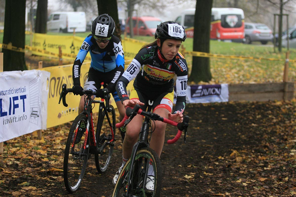 Valentina Corvi in azione nella gara Donne Allieve 1° anno del Gp Guerciotti (foto Fabiano Ghilardi)