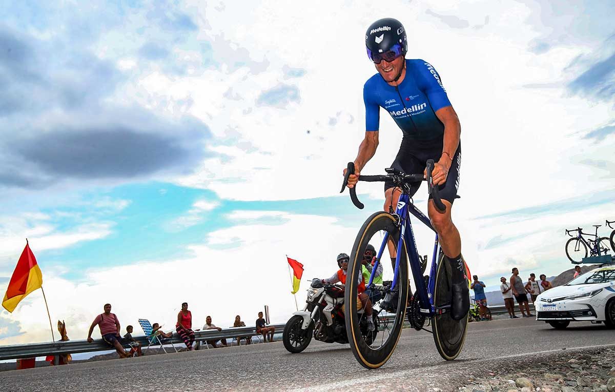 Oscar Sevilla terzo nella terza tappa a cronometro della Vuelta a San Juan (foto Ilario Biondi/BettiniPhoto)