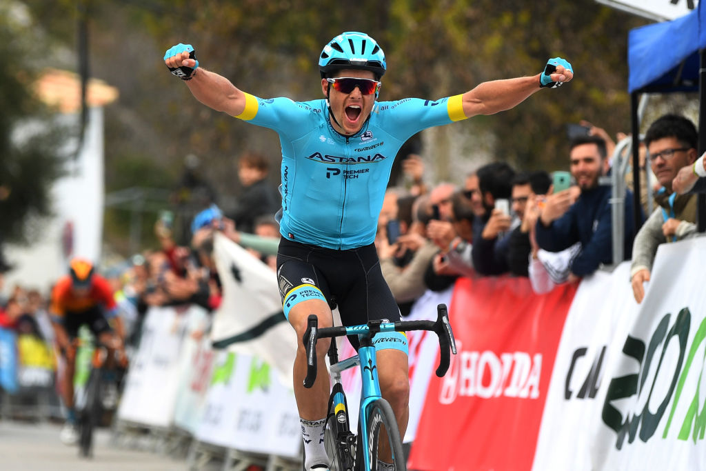 Jakob Fuglsang vince la prima tappa della Vuelta a Andalucia 2020 (foto Getty Sport)