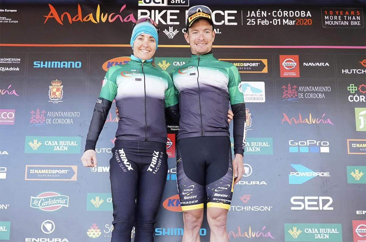 Fabian Rabensteiner ed Eva Lechner, vincitori della 10° Andalucia Bike Race