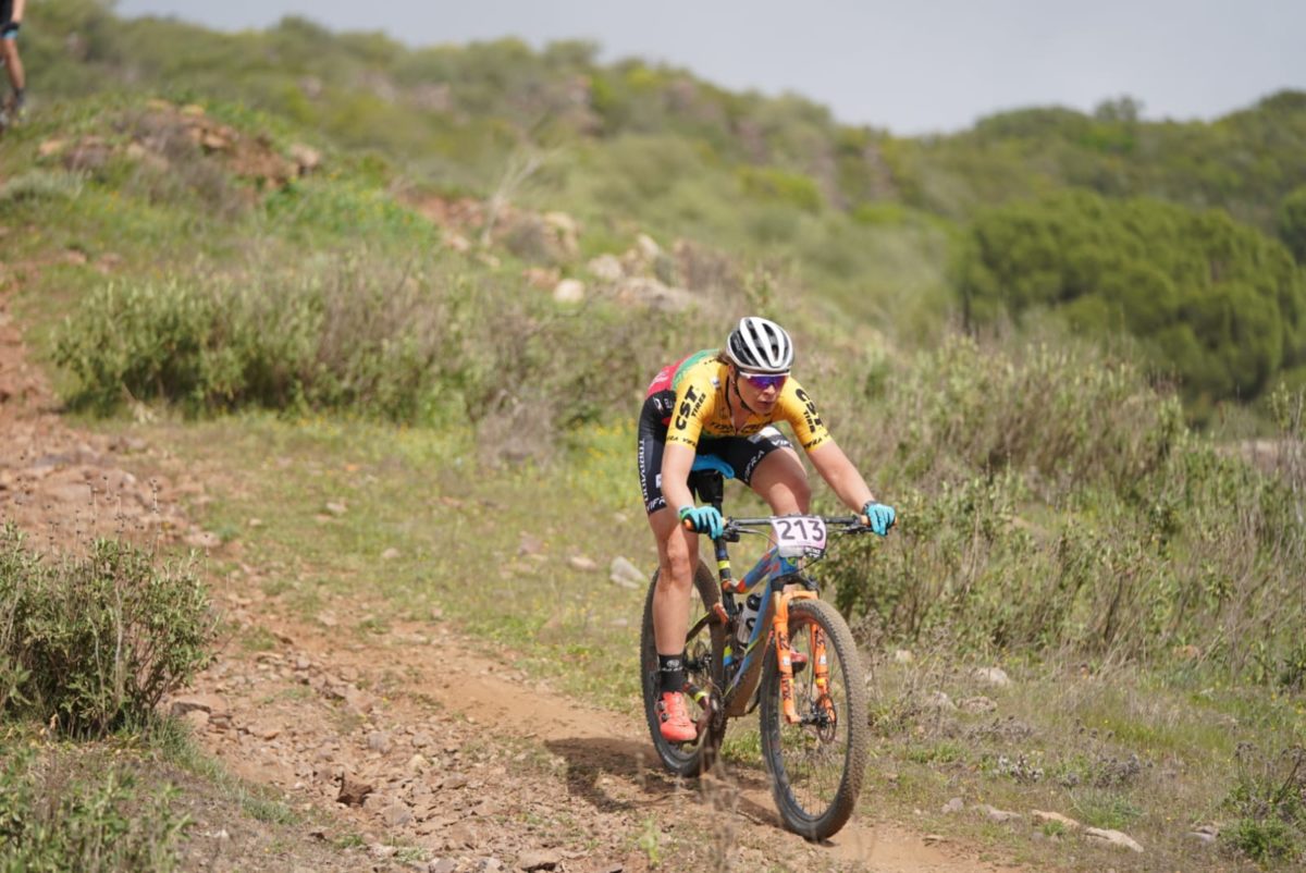 Katazina Sosna vincitrice del tappone della Andalucia Bike Race