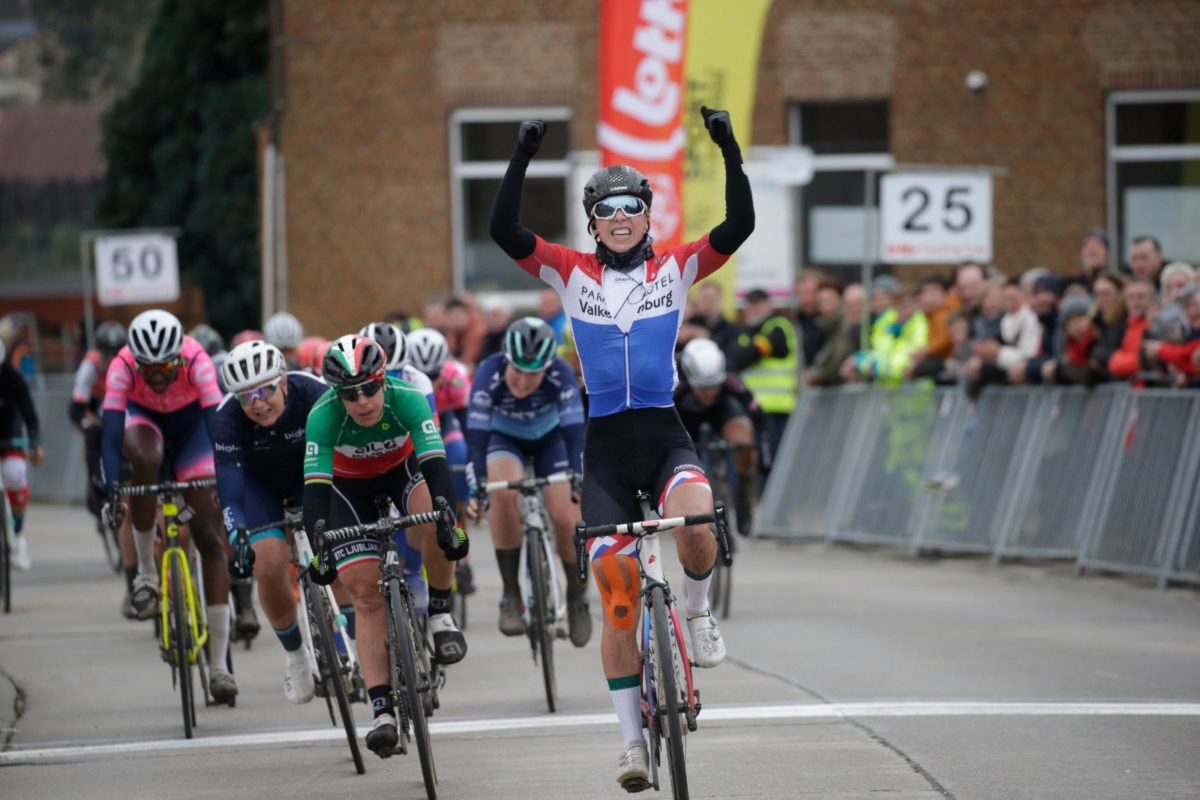 Lorena Wiebes vince lo Spar - Omloop van Het Hageland (foto anton Vos)