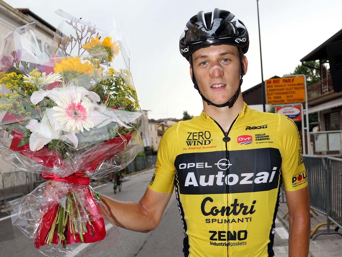 Marco Palomba vincitore a Cappella Maggiore (foto Photobicicailotto)