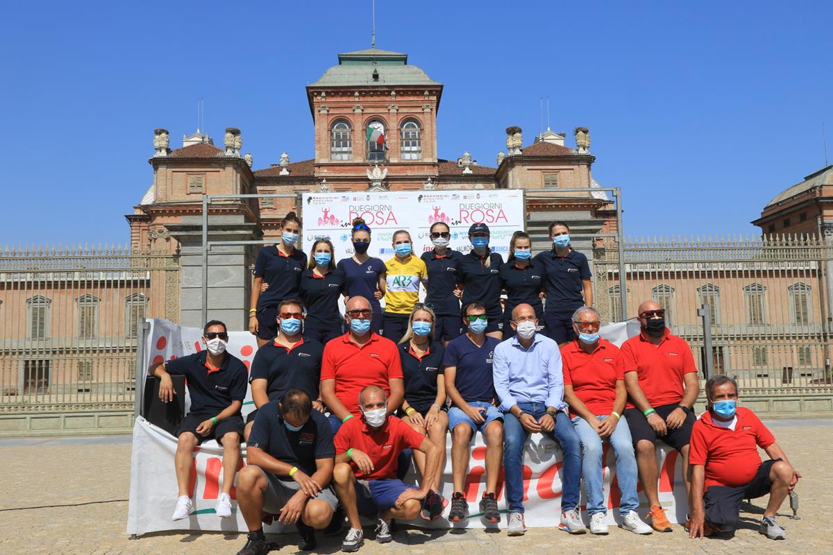 Il gruppo del Racconigi Cycling Team (foto Fabiano Ghilardi)