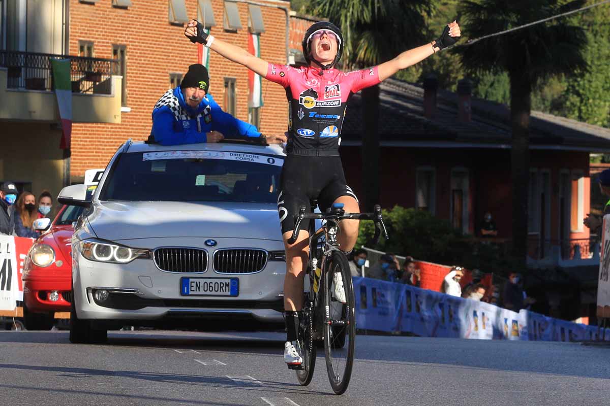 Francesca Barale vince il Campionato Italiano strada Donne Junior 2020 a Sarcedo (foto Fabiano Ghilardi)