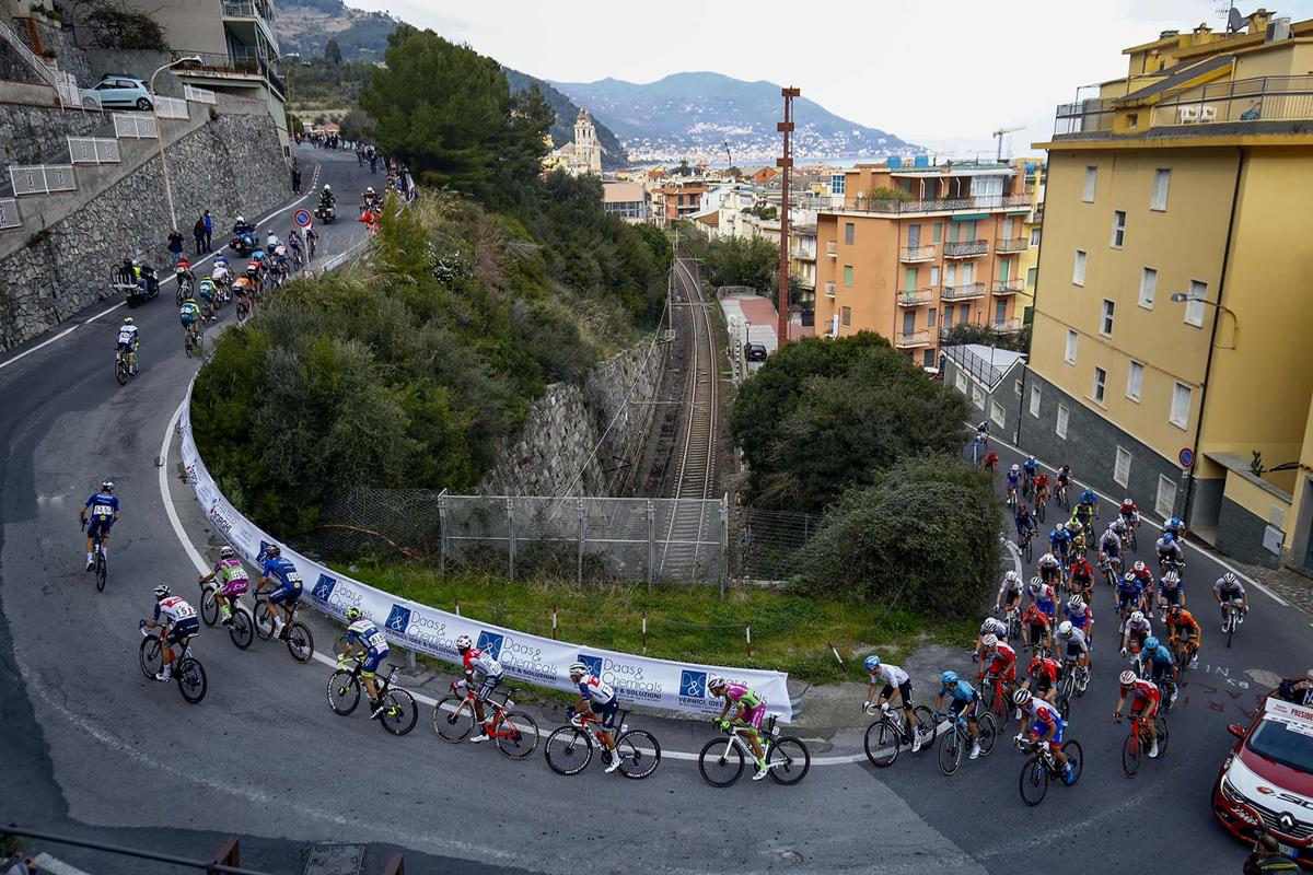 Una fase di gara del Trofeo Laigueglia 2021 (foto BettiniPhoto)