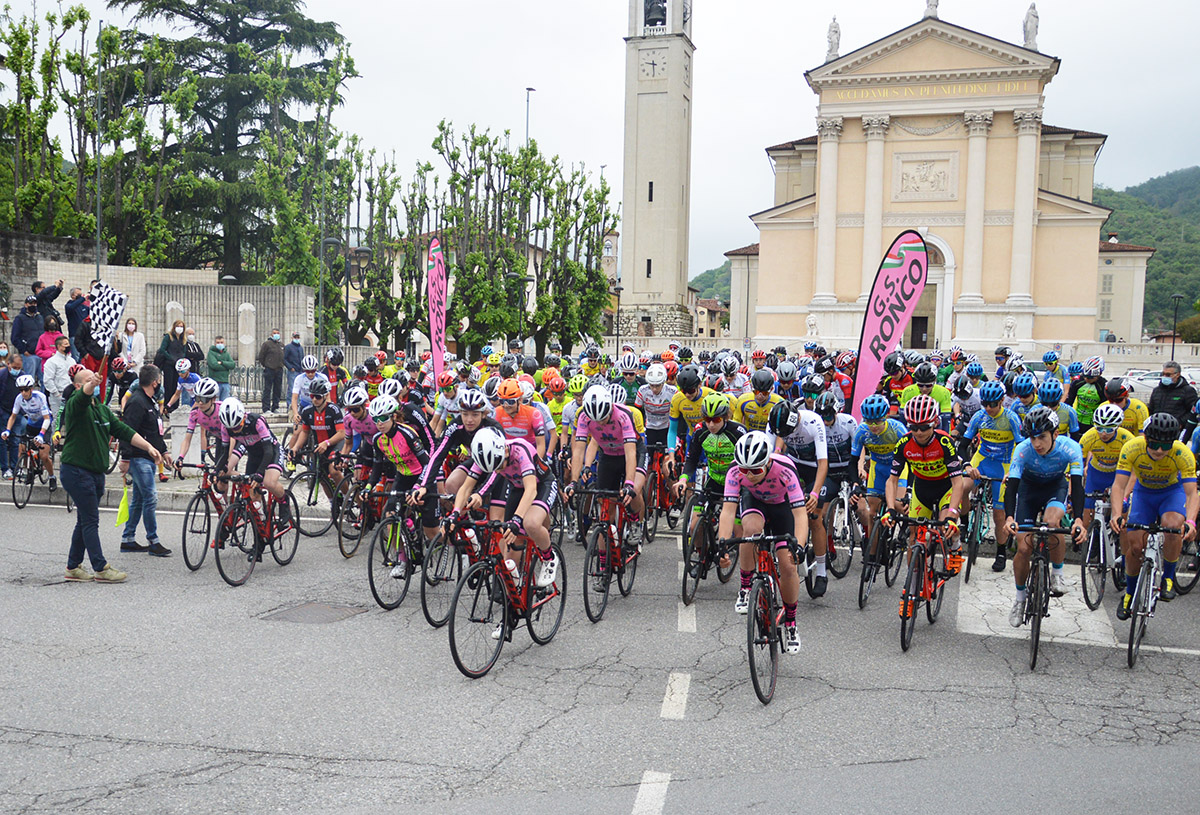 La partenza del Trofeo Comune di Gussago