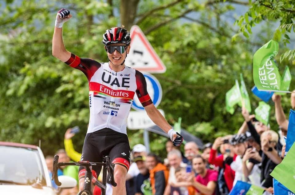 Tadej Pogacar vince la seconda tappa del Tour of Slovenia