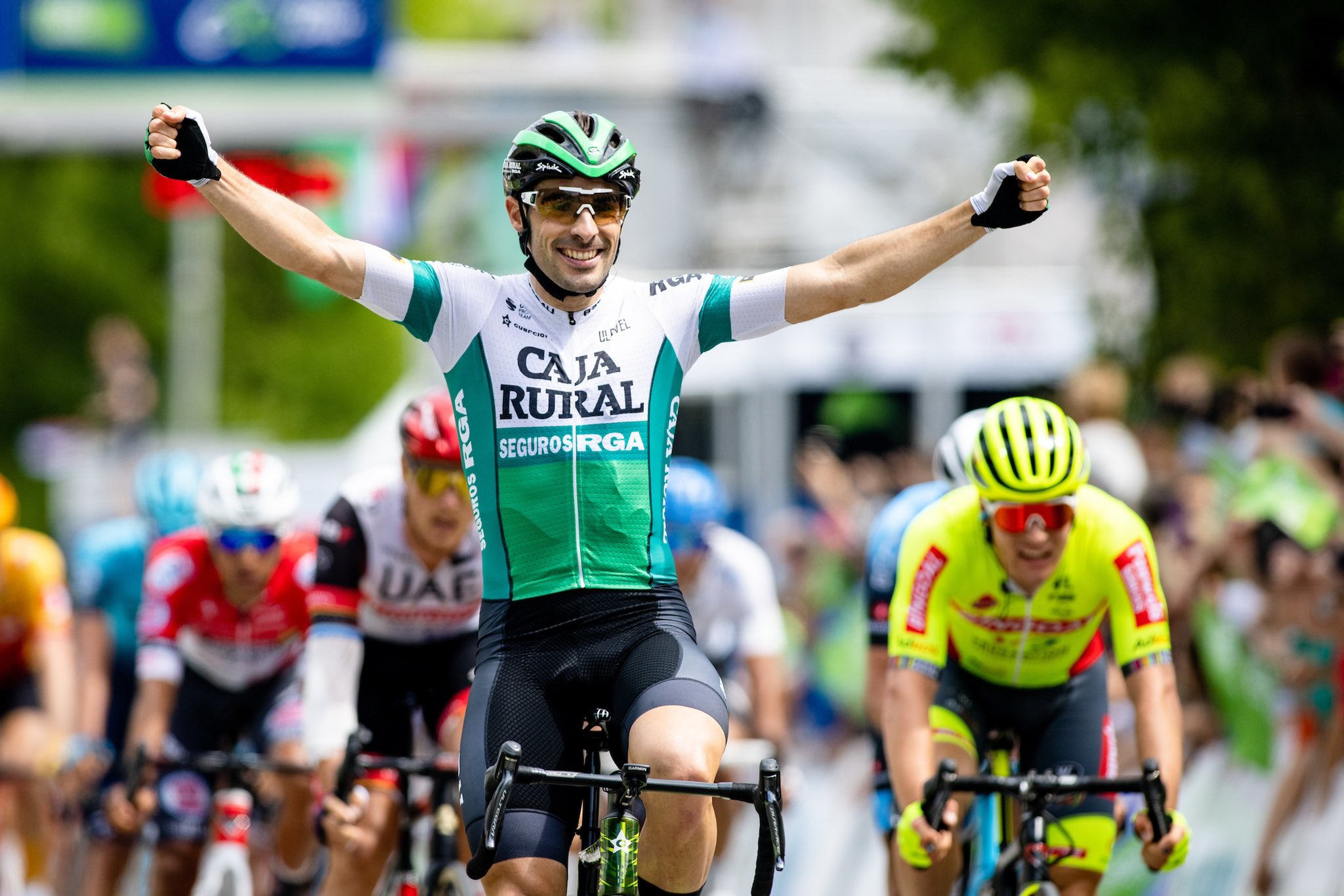 Jon Aberasturi vince la terza tappa del Tour of Slovenia (foto Sportida)