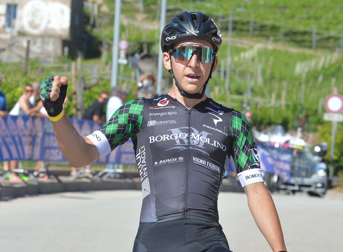 Andrea Betterello vince a Palù di Giovo (foto Remo Mosna)