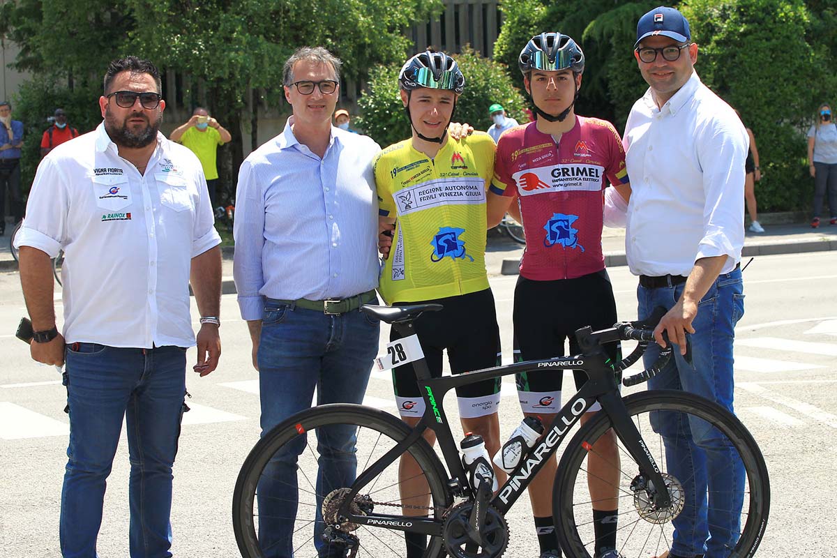 Festa per la Borgo Molino al Giro del Friuli Juniores 2021