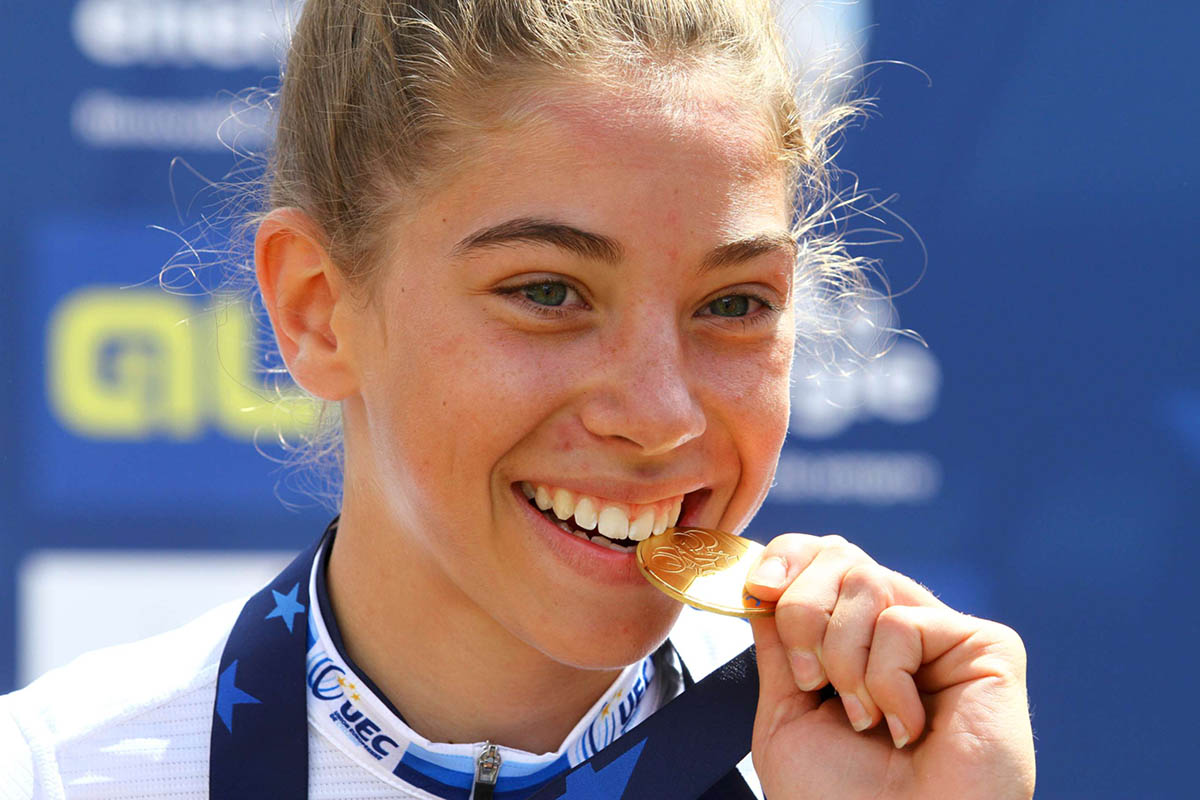 Chloe Tschumi campionessa europea XCE U15 femminile