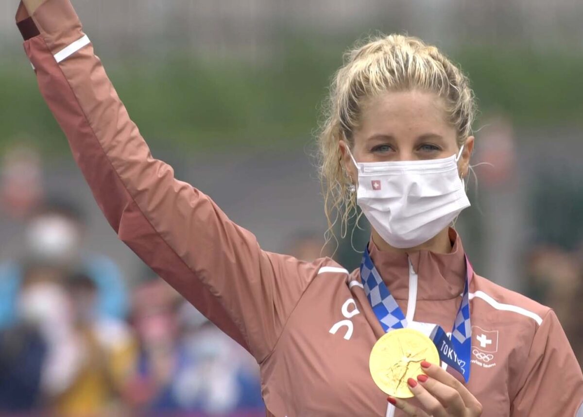 Jolanda Neff campionessa olimpica MTB femminile a Tokyo 2020