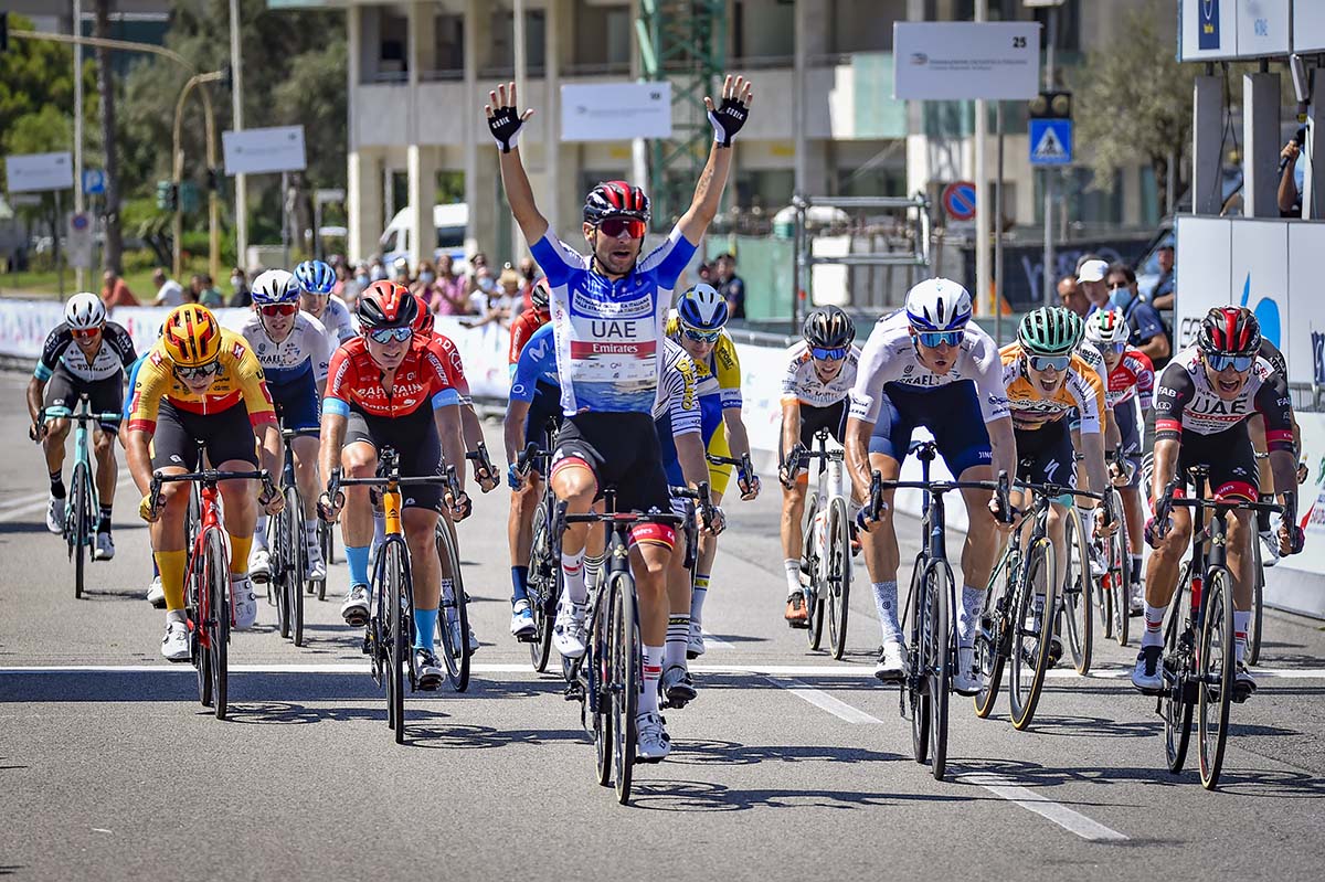 Diego Ulissi vince la quarta tappa della Settimana Ciclistica Italiana 2021 (foto BettiniPhoto)