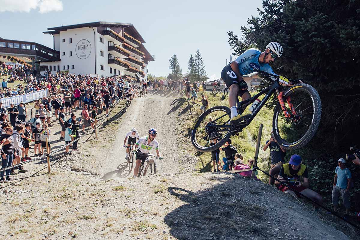 Victor Koretzky in azione nella Coppa del Mondo di Lenzerheide