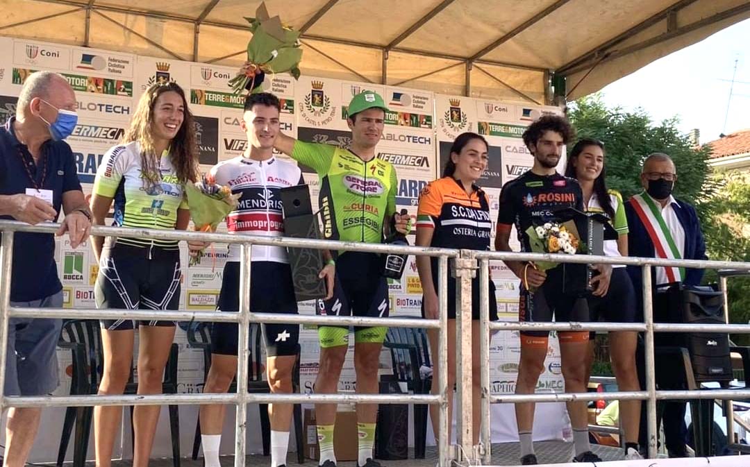 Il podio della Coppa Varignana