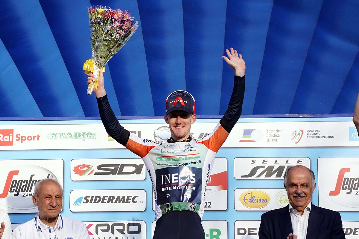 Ed Dunbar vincitore della Settimana Internazionale Coppi e Bartali 2022 (foto SprintCyclingAgency)