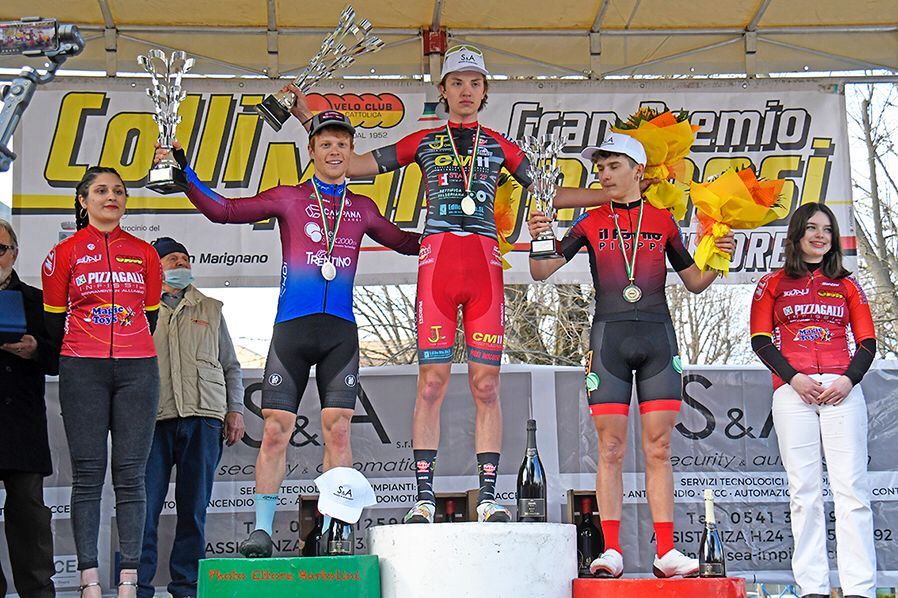 Il podio del 21° Gran Premio Colli Marignanesi