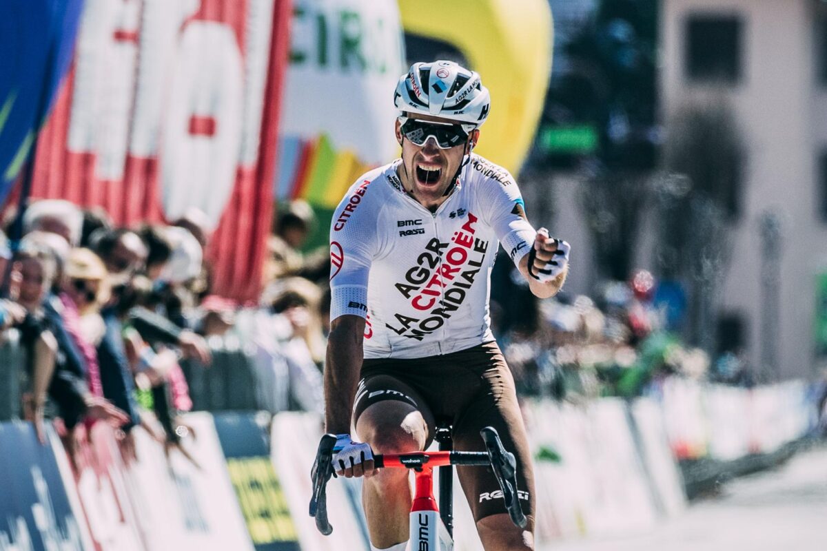 Geoffrey Bouchard ha conquistato al Tour of the Alps la prima vittoria in carriera - Credits Tornanti.cc