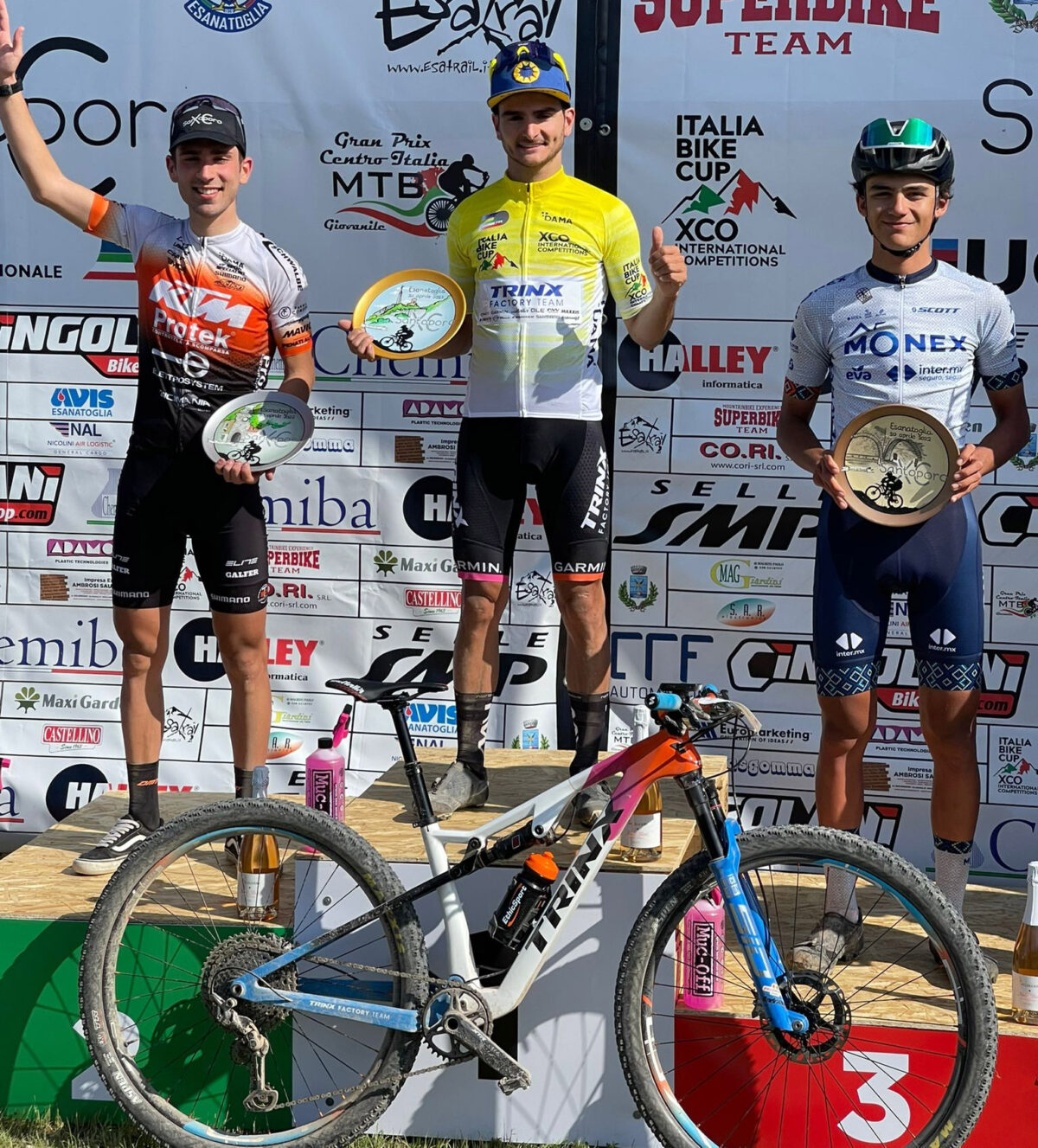 Bertolini sul gradino più alto del podio