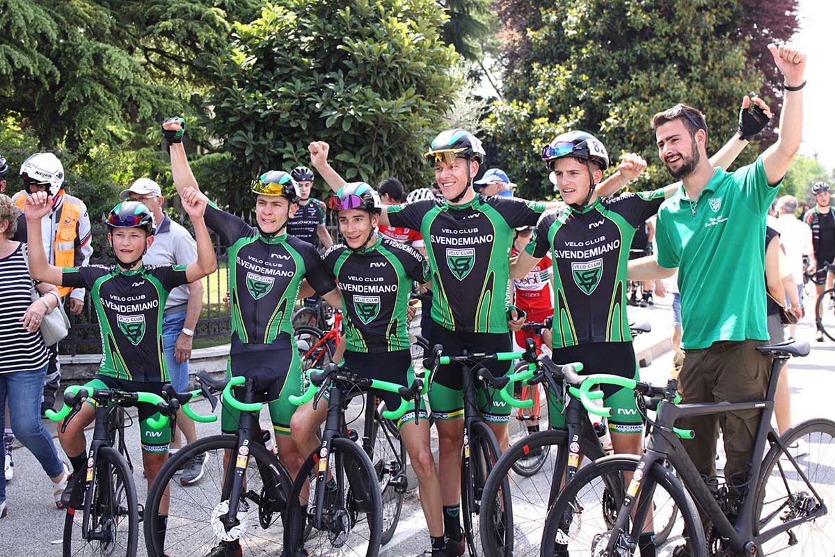 La festa degli Allievi del Vc Sanvendamiano a Roncadelle di Ornelle