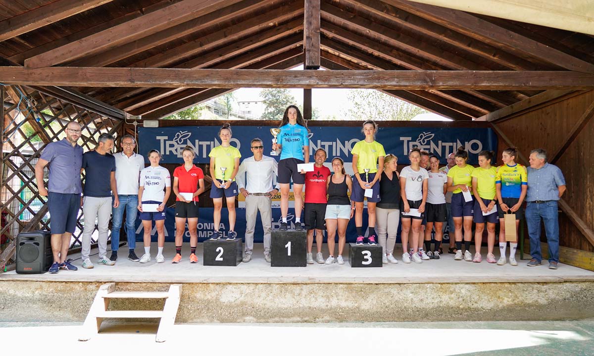 Premiazione finale della Tre Giorni Giudicarie Dolomiti 2022